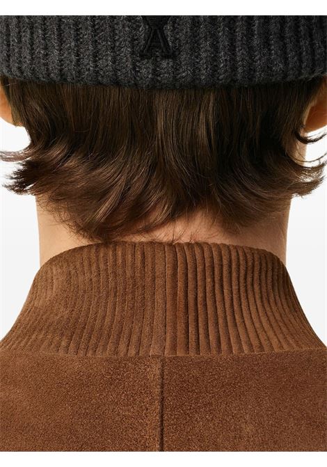 cappello beanie adc uomo grigio AMI PARIS | UBO006.0180504